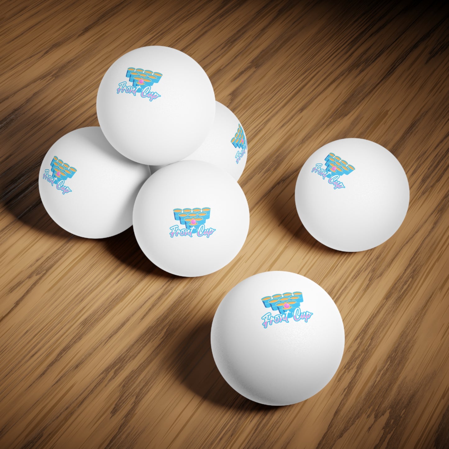 Front Cup Miami Vice Ping Pong Ball