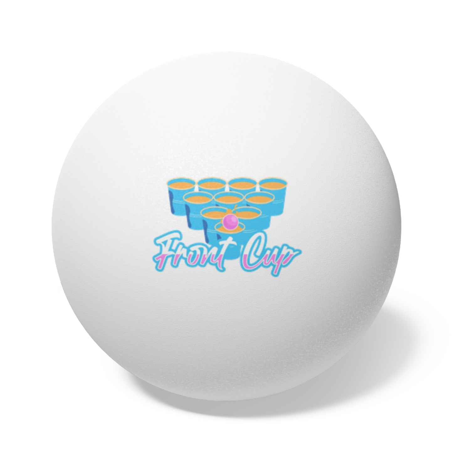 Front Cup Miami Vice Ping Pong Ball