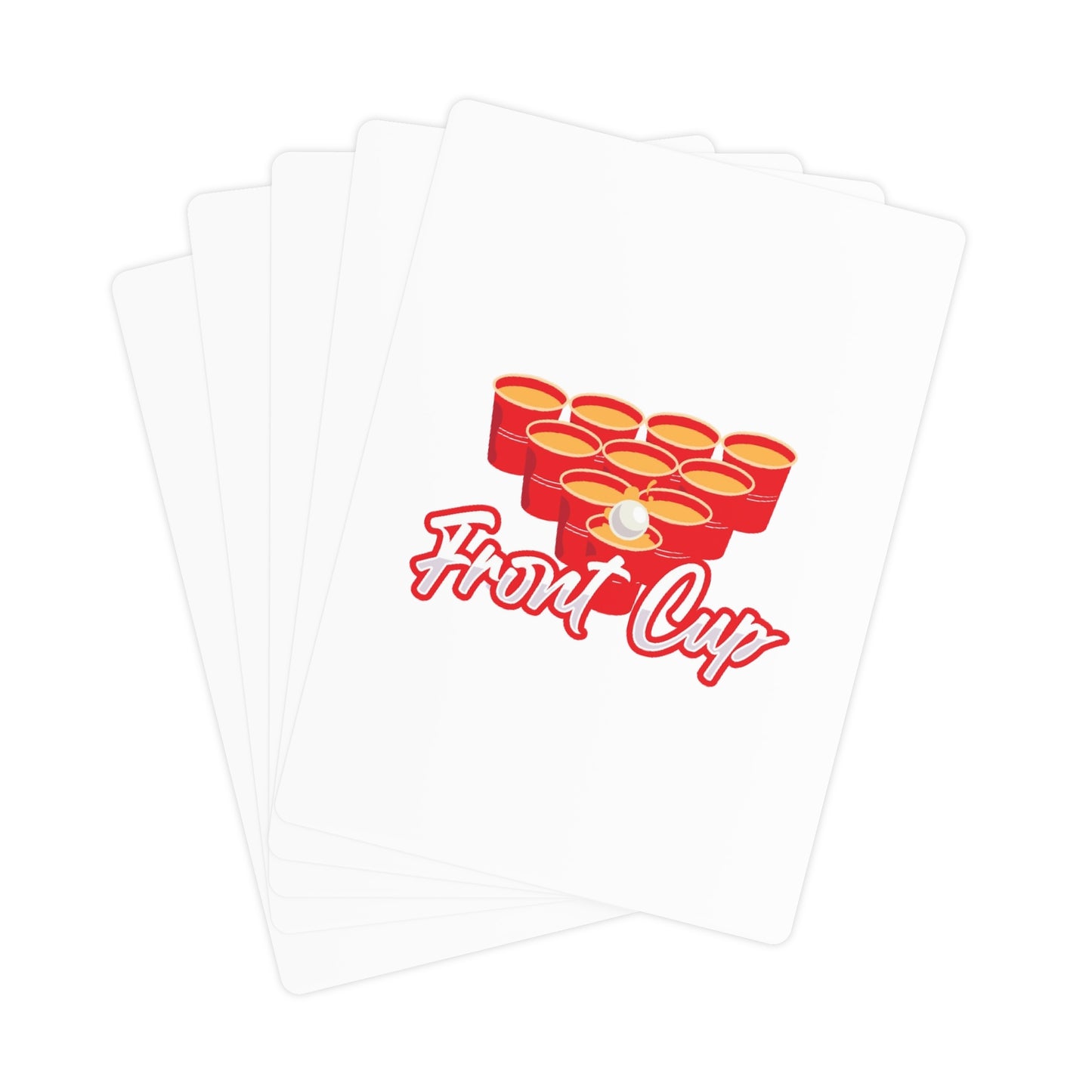 Original Front Cup Card Deck